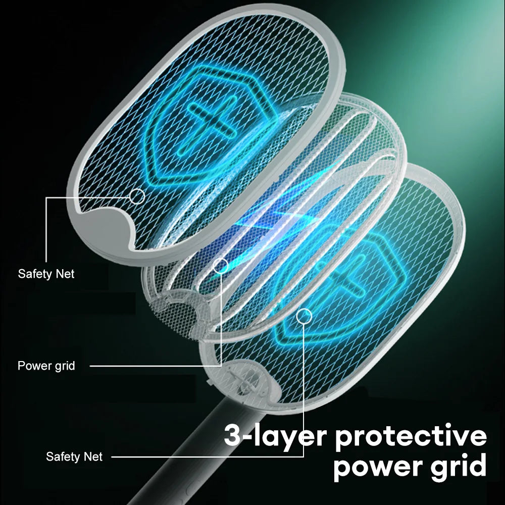 Opvouwbare elektrische muggenkiller met Uv-licht en USB oplader