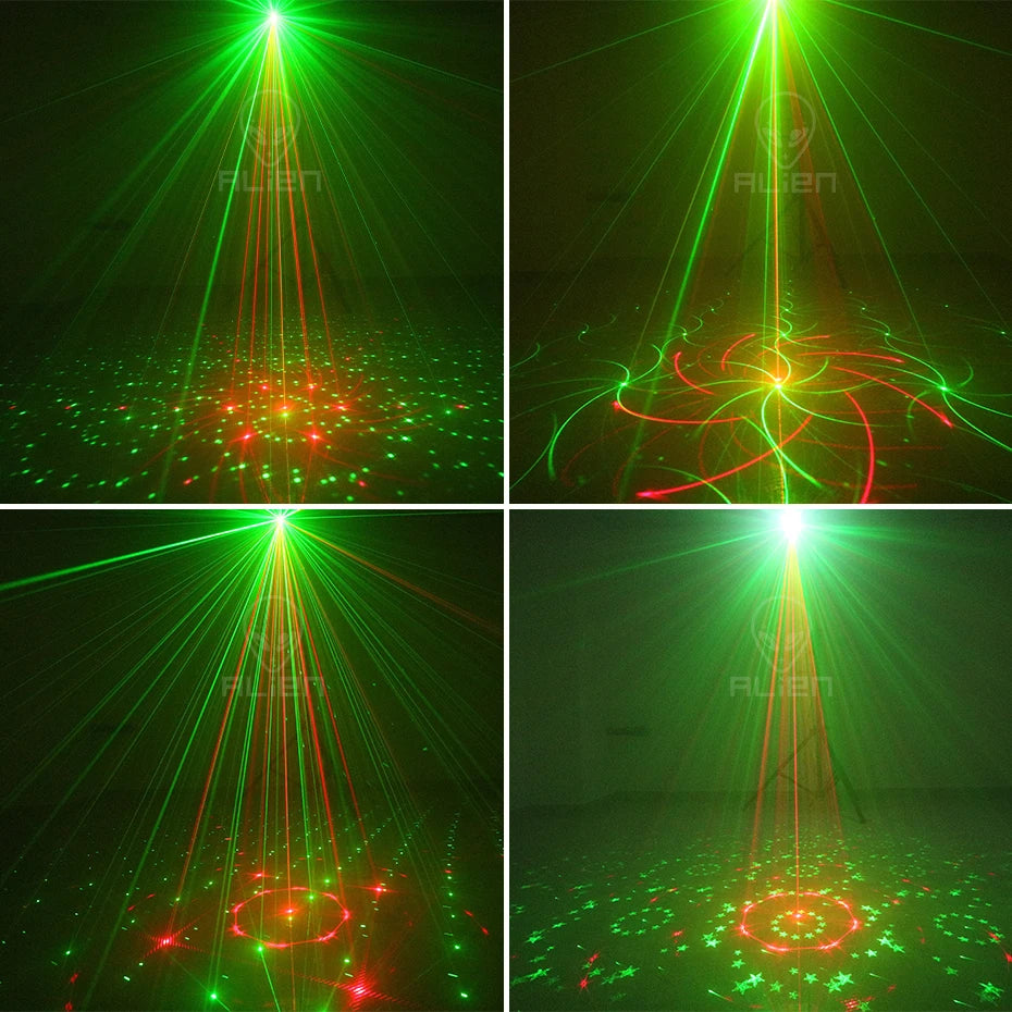 RGB LED stroboscoop podium laser projector