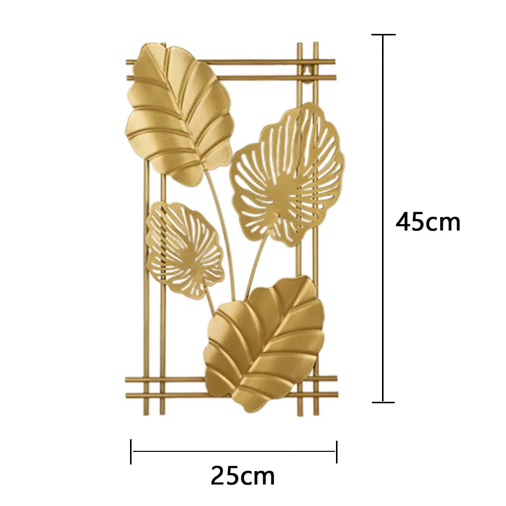 Ginkgo blad Design -Wanddecoratie