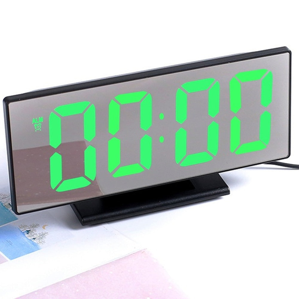 Digitale Wekker - Met Temperatuurweergave, Snooze Functie, Bureau Tafelklok, LED Klok.