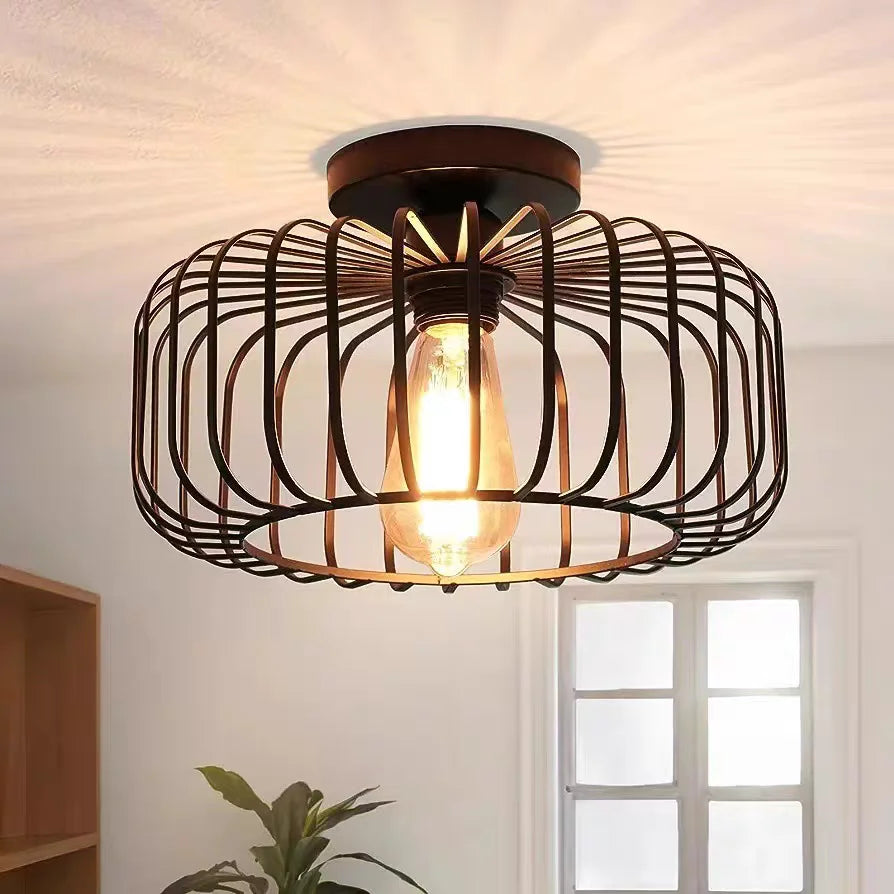 Retro Plafondlamp – Decoratieve Plafonnière