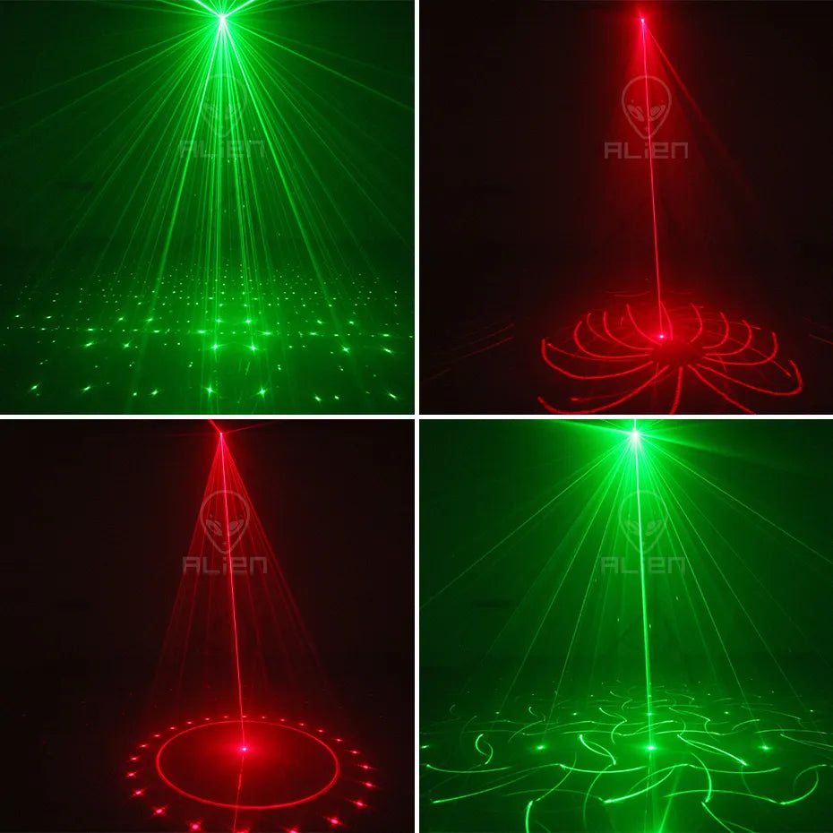 RGB LED stroboscoop podium laser projector