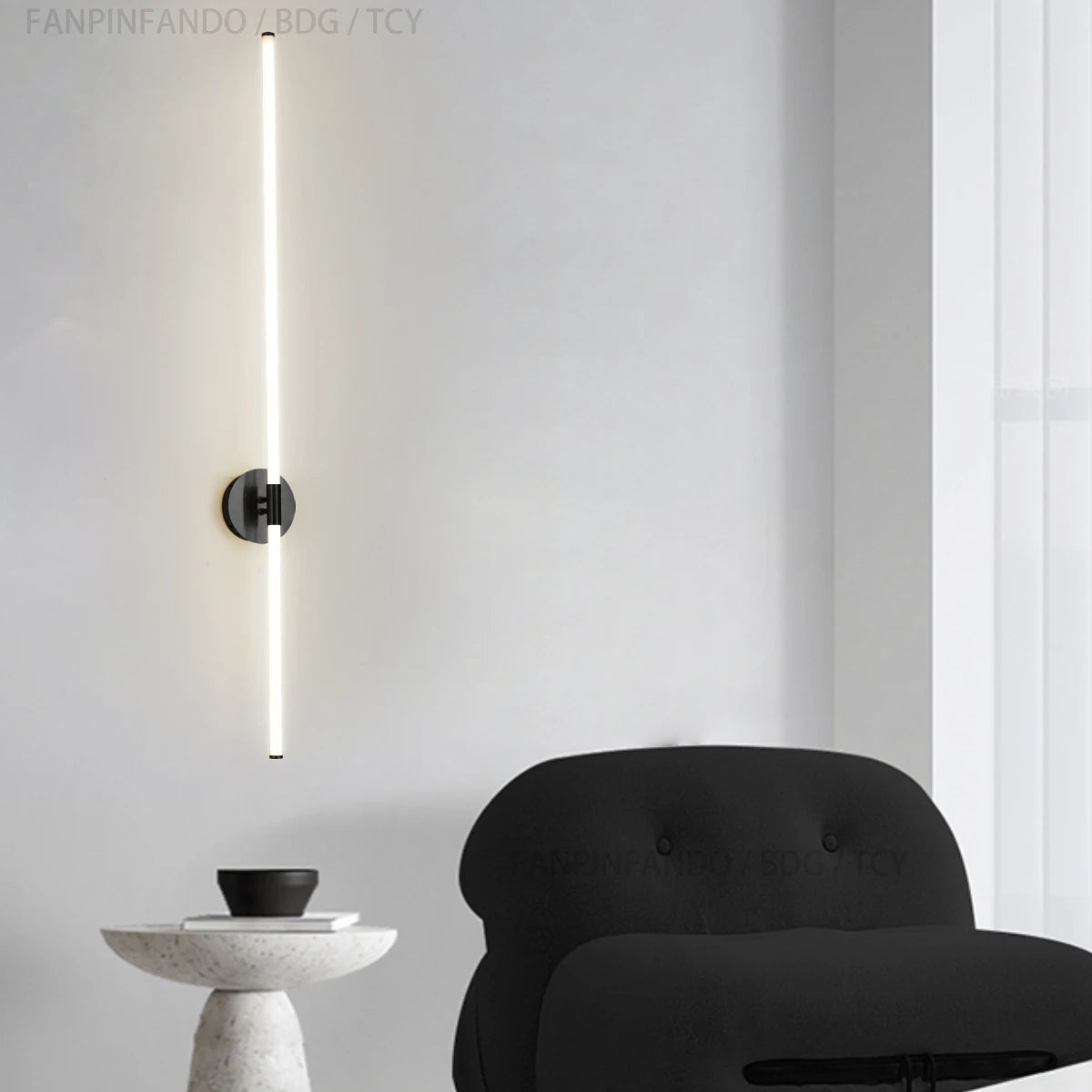 Scandinavische lange strip wandlamp - Stijlvolle verlichting