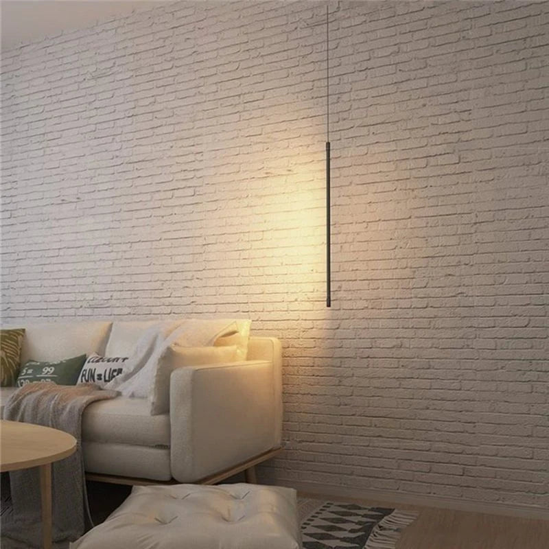 LED hanglamp voor de slaapkamer - Moderne verstelbare lijnstrip