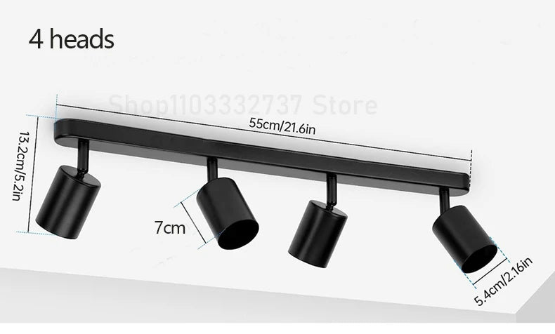 Verstelbare GU10 LED Plafondspot – Meerdere kleuren