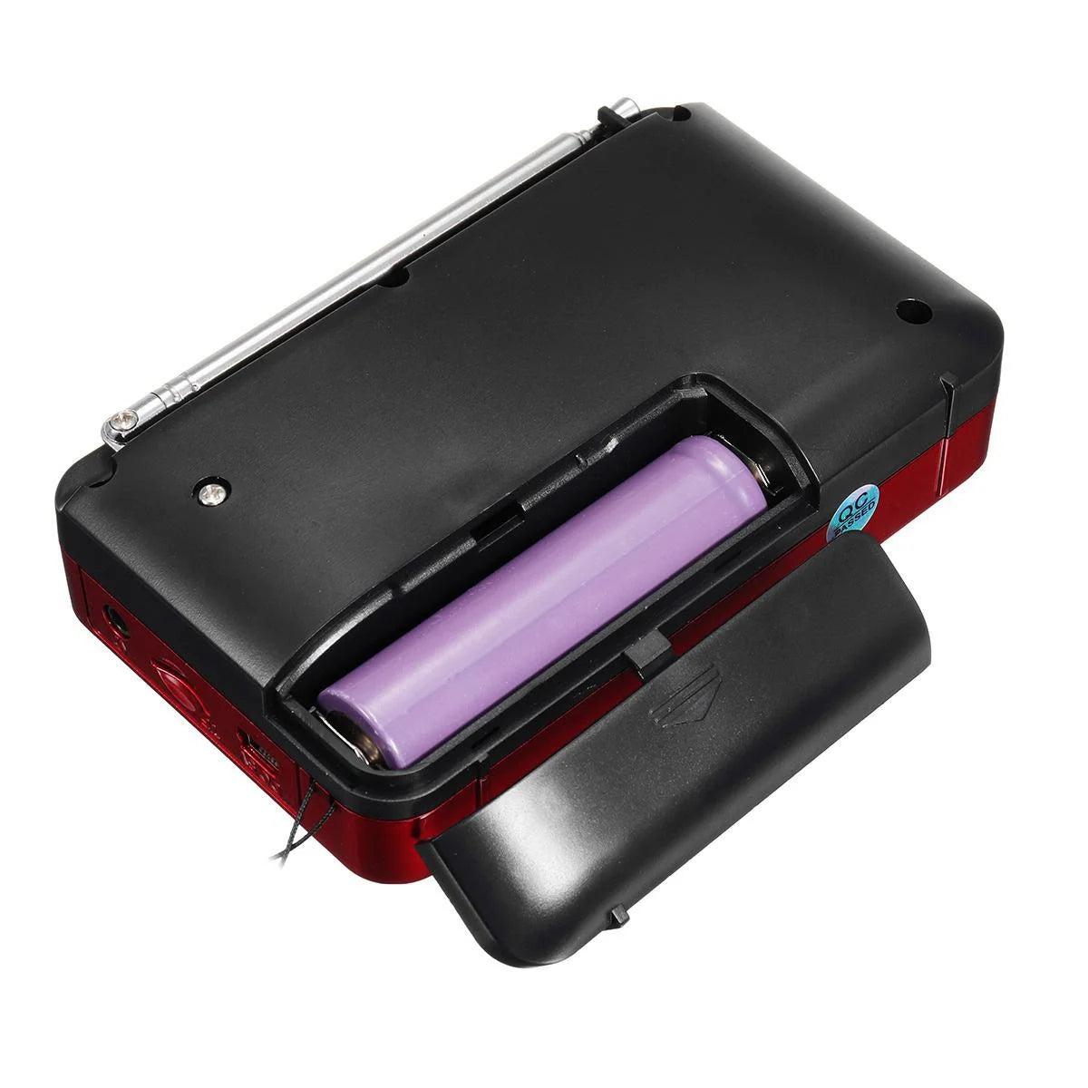 Multifunctionele Noodradio – Handkruik, Zonne-energie, FM/AM/WB, LED Zaklamp & Powerbank