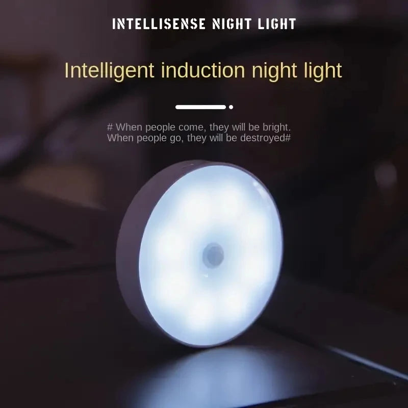 Draadloos LED Nachtlampje met Bewegingssensor