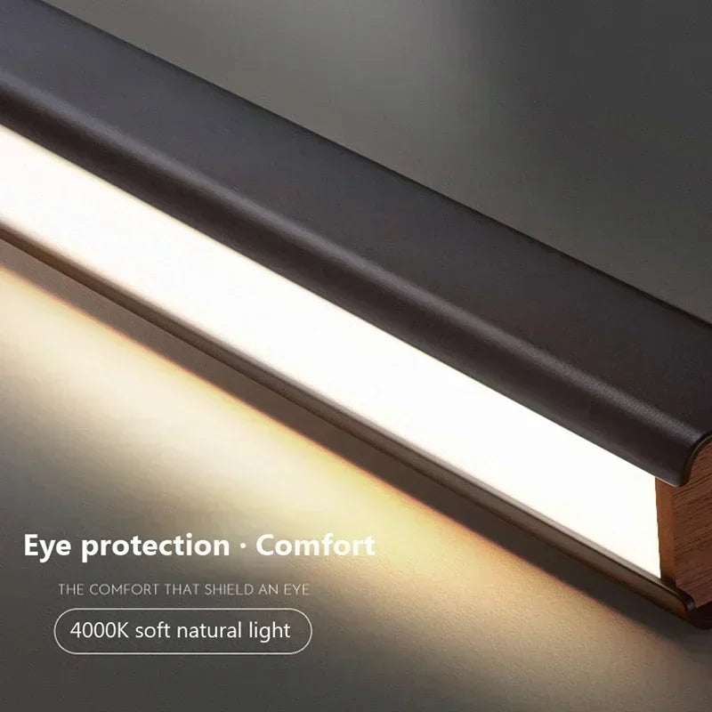 Moderne langwerpige LED-hanglamp voor eetkamer en woonkamer
