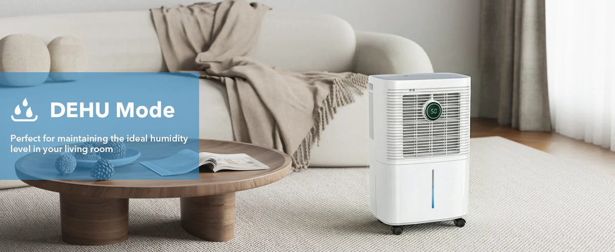 Ateroll luchtontvochtiger tot 16 liter per dag met wasdroogfunctie