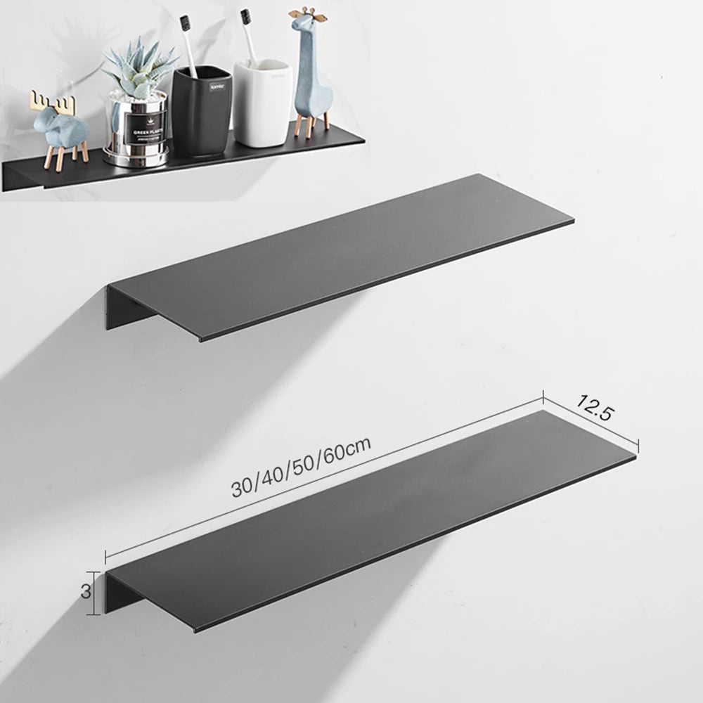 Aluminium wandplank -  30/40/50CM