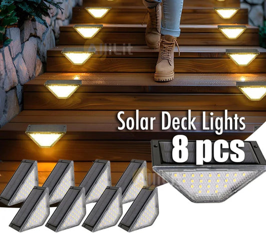 LED traplamp – Waterdicht & zonne-energie