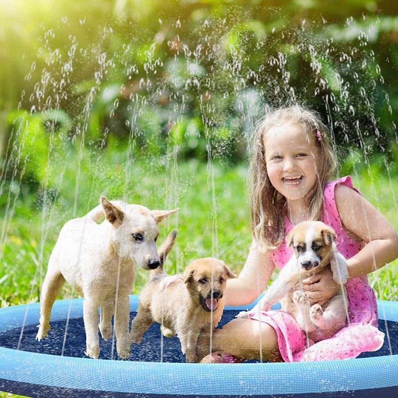 Zomer Splash Sproeimat - Huisdier/Kinderen - Buitenspeelwatermat