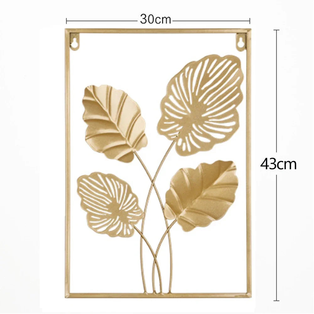 Ginkgo blad Design -Wanddecoratie