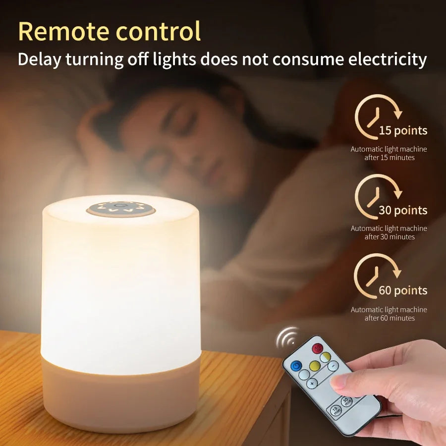 Oplaadbare LED Tafellamp met Touchbediening – Dimbaar