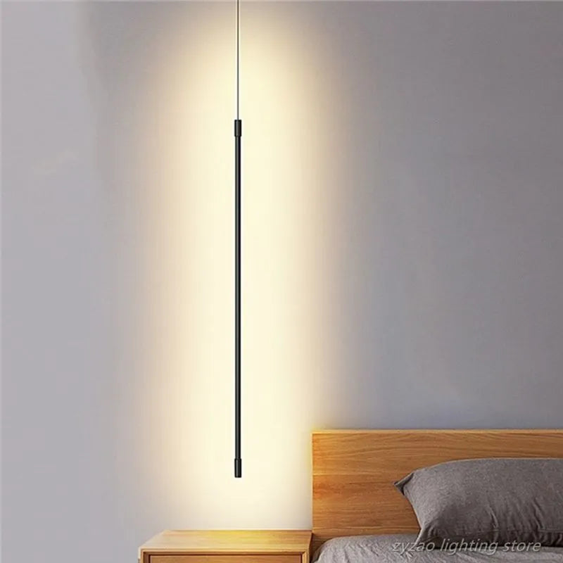 LED hanglamp voor de slaapkamer - Moderne verstelbare lijnstrip