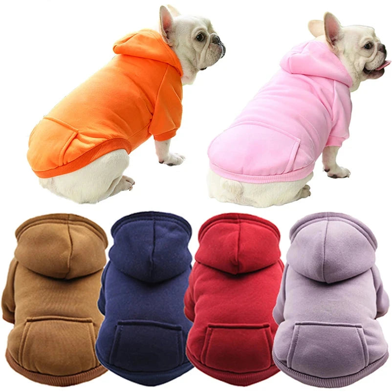 Honden winter hoodie  - Ideaal voor kleine en middelgrote honden