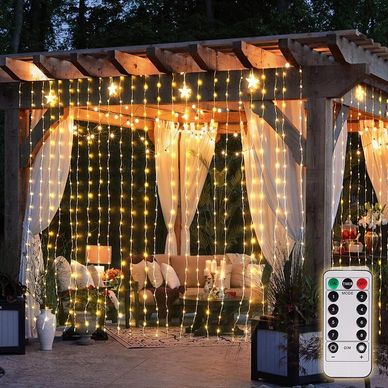 Eminents - 120M 1000 LED's kerstverlichting met afstandsbediening