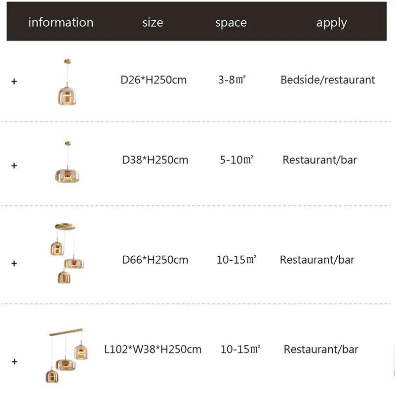 WADBTY - Stijlvolle glazen hanglamp