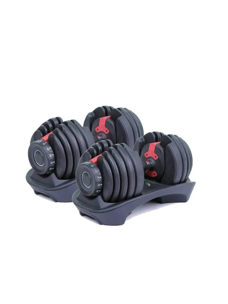 Verstelbare Dumbbell Set - 2 Stuks, 2,5 tot 24 kg