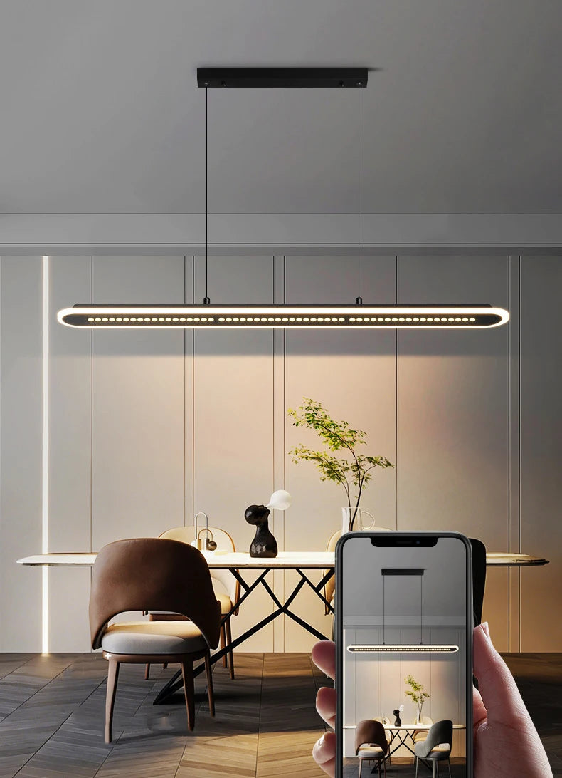 Moderne LED Hanglamp – 90, 120 of 150 cm