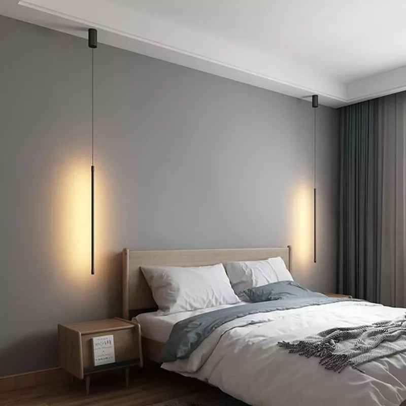 LED hanglamp voor de slaapkamer - Moderne verstelbare lijnstrip