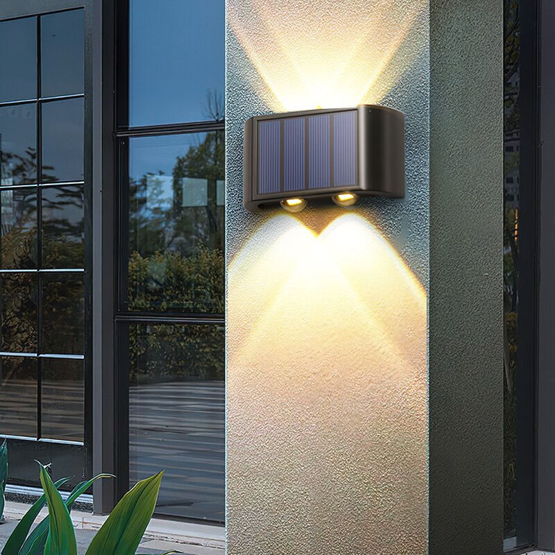 Zonne-wandlamp Buiten - 4 LED