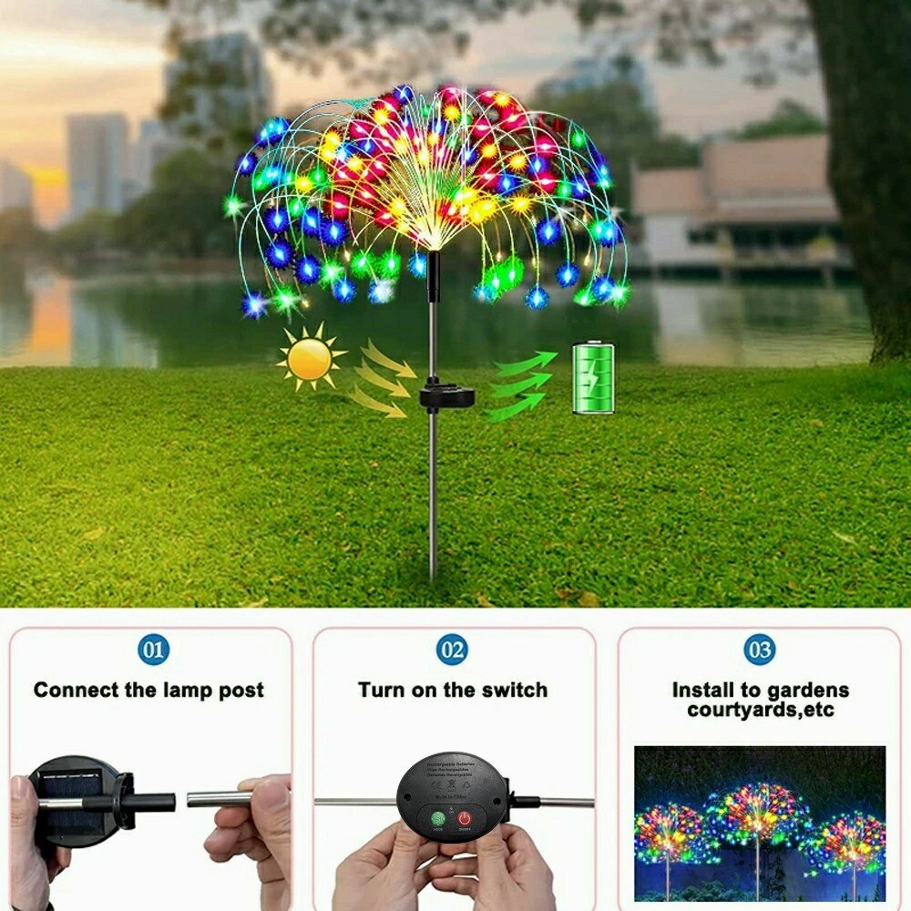 Elegante LED verlichting - in de vorm van een Zonnebloem