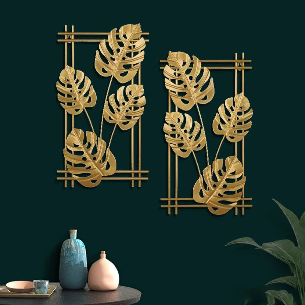 Ginkgo blad Design -Wanddecoratie
