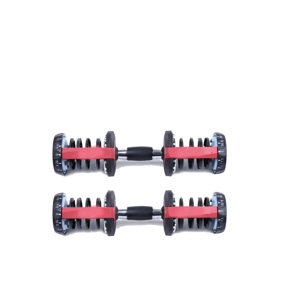 Verstelbare Dumbbell Set - 2 Stuks, 2,5 tot 24 kg