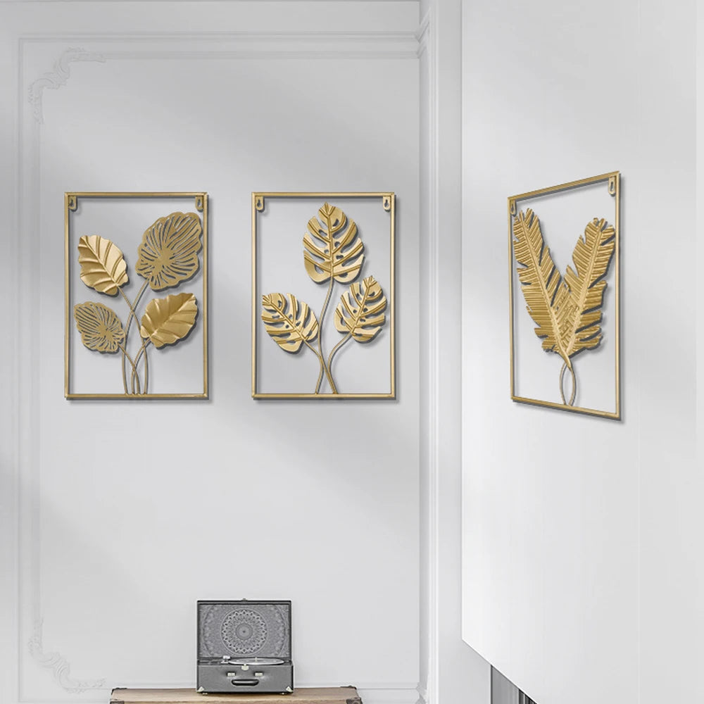 Ginkgo blad Design -Wanddecoratie