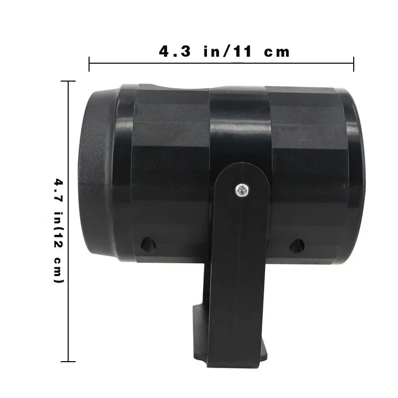 LED Sneeuwvlokprojector met 16 Patronen – USB