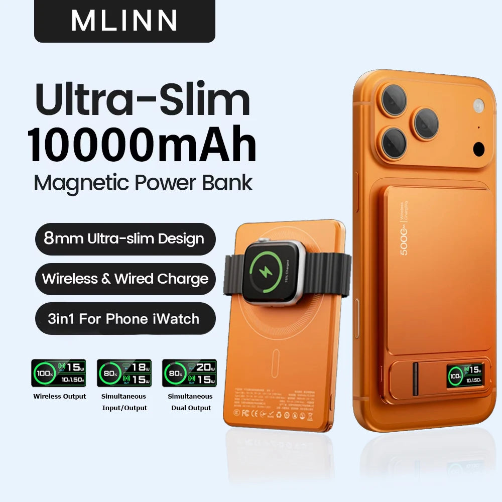 Magnetische Powerbank 5.000/10.000 mAh – 20W