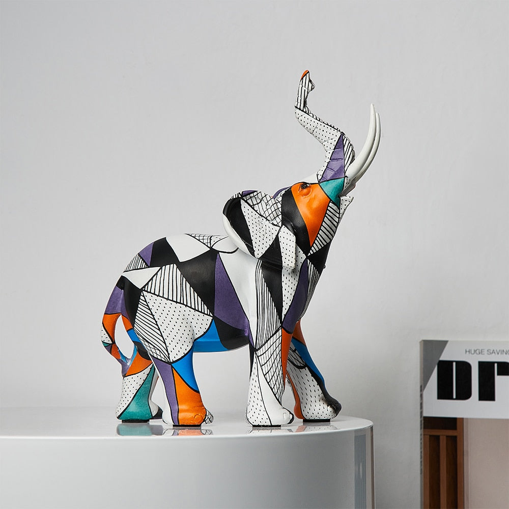 Kunst Olifant - Dierenbeeld Nordica  - Scandinavisch Interieurdecor.