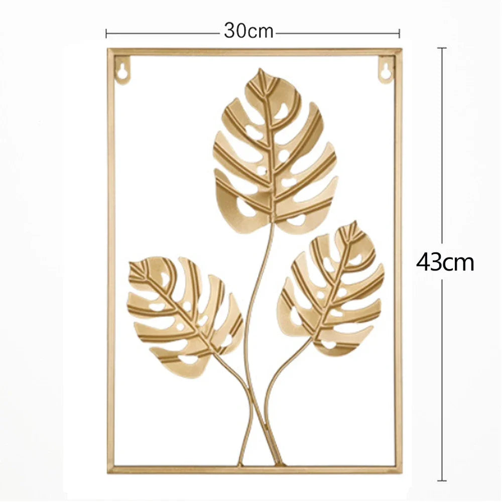 Ginkgo blad Design -Wanddecoratie