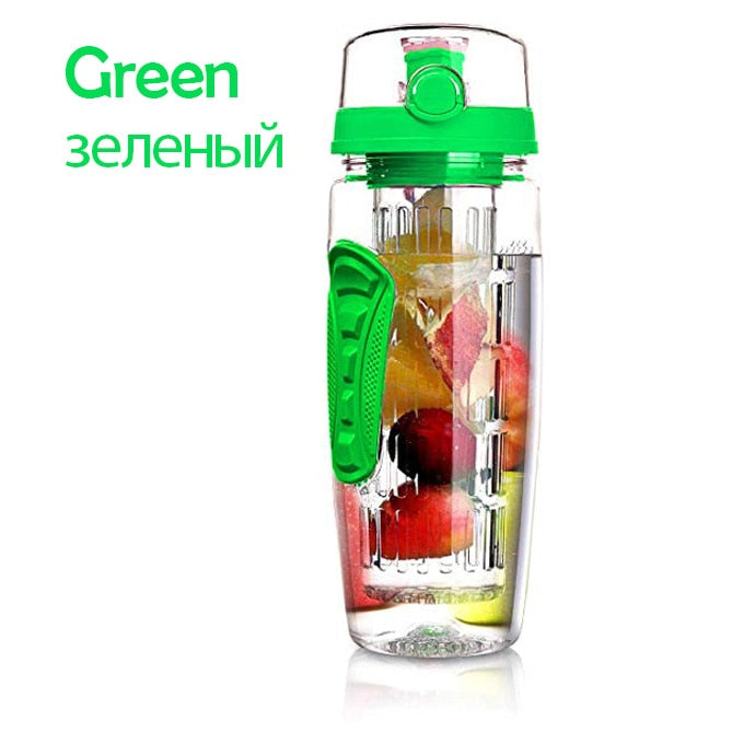 1000 ml Water Fruit Fles - BPA-vrij  Fruit Infuse