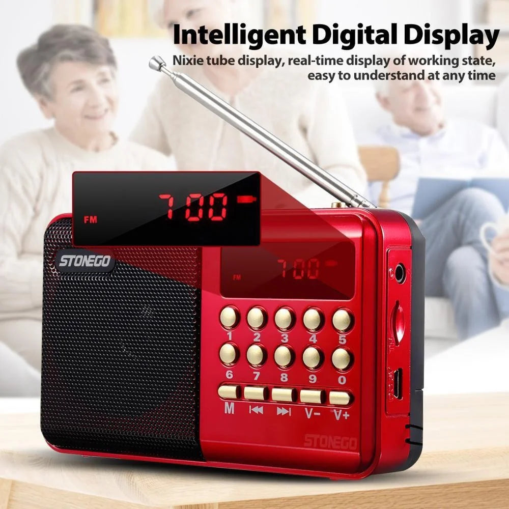 Multifunctionele Noodradio – Handkruik, Zonne-energie, FM/AM/WB, LED Zaklamp & Powerbank