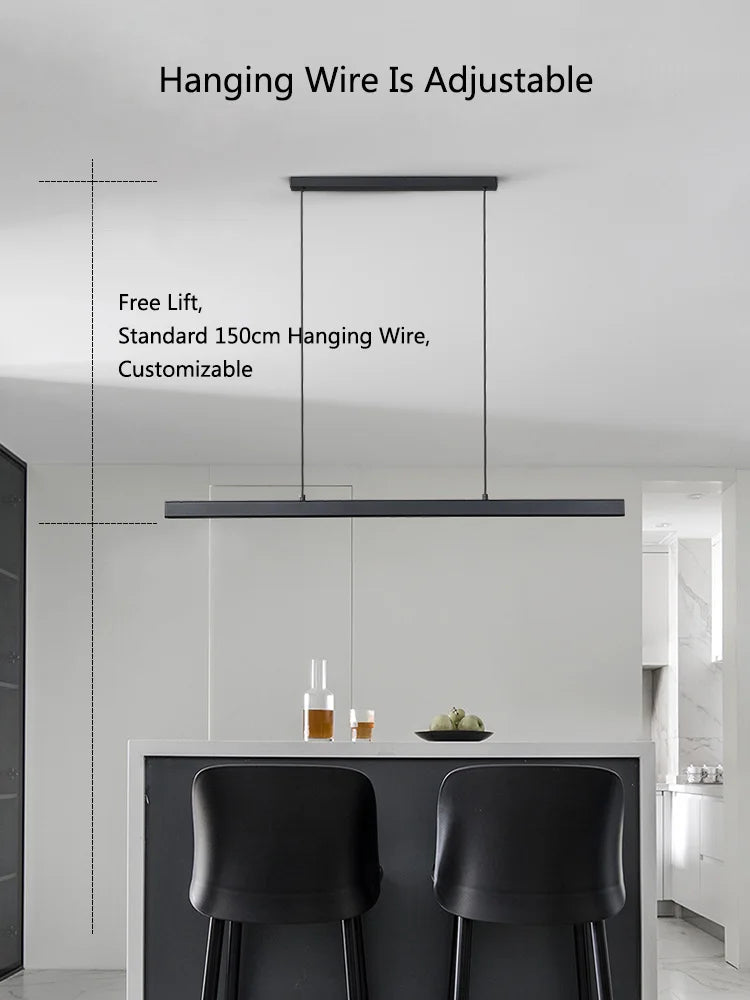 Scandinavische LED hanglamp - Stijlvolle verlichting voor keuken en woonkamer