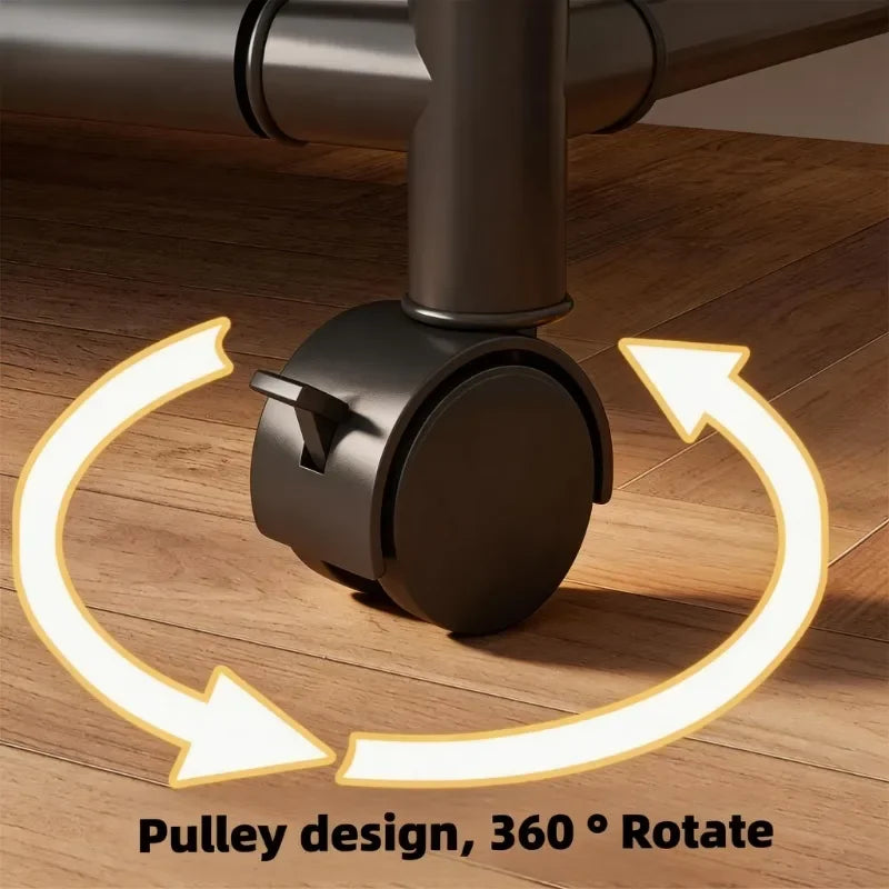 Versatile Garment Stand Hooks Space Efficient Clothes Rack Multi-Tier Storage Unit Living Room Garment Storage Organizer Shelf