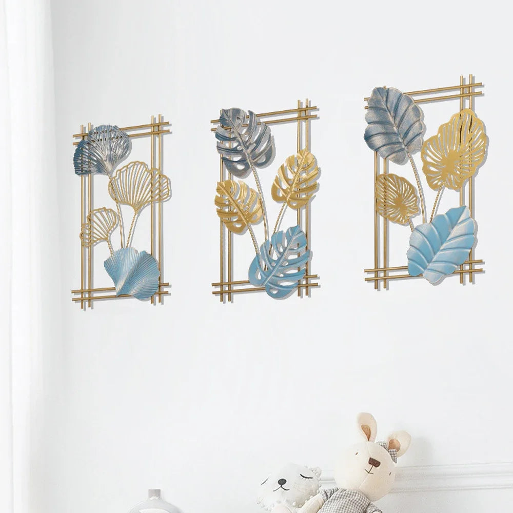Ginkgo blad Design -Wanddecoratie