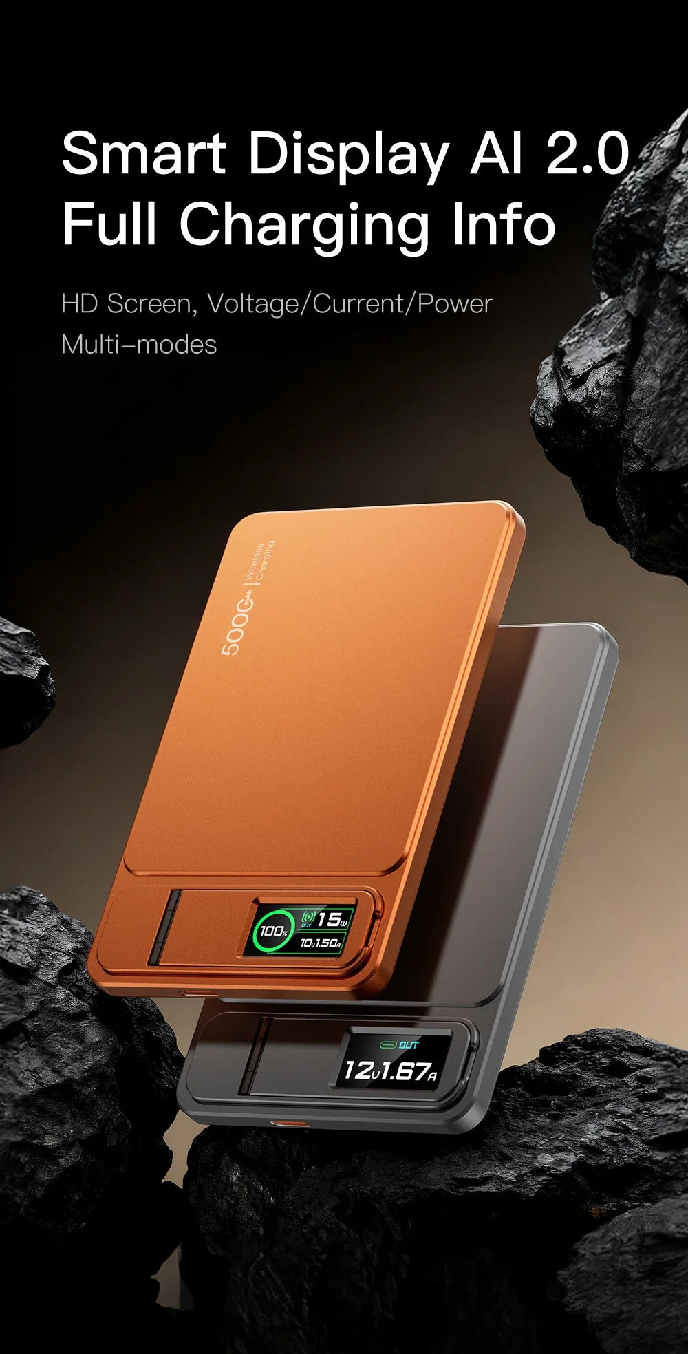 Magnetische Powerbank 5.000/10.000 mAh – 20W