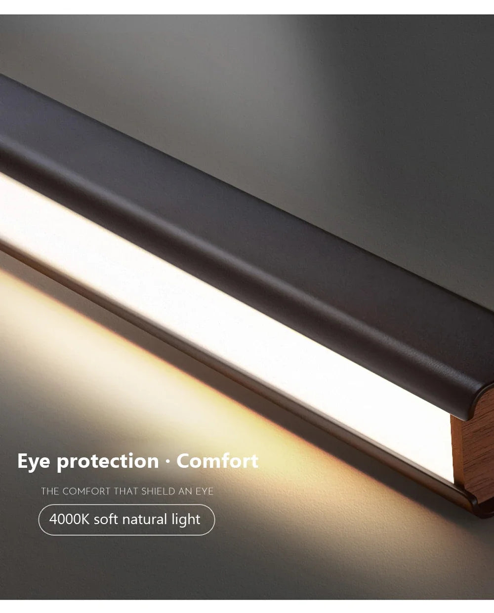 Moderne langwerpige LED-hanglamp voor eetkamer en woonkamer
