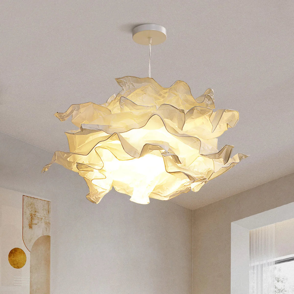 Decoratieve Papieren Lampenkap – Wolk & Bloem Design