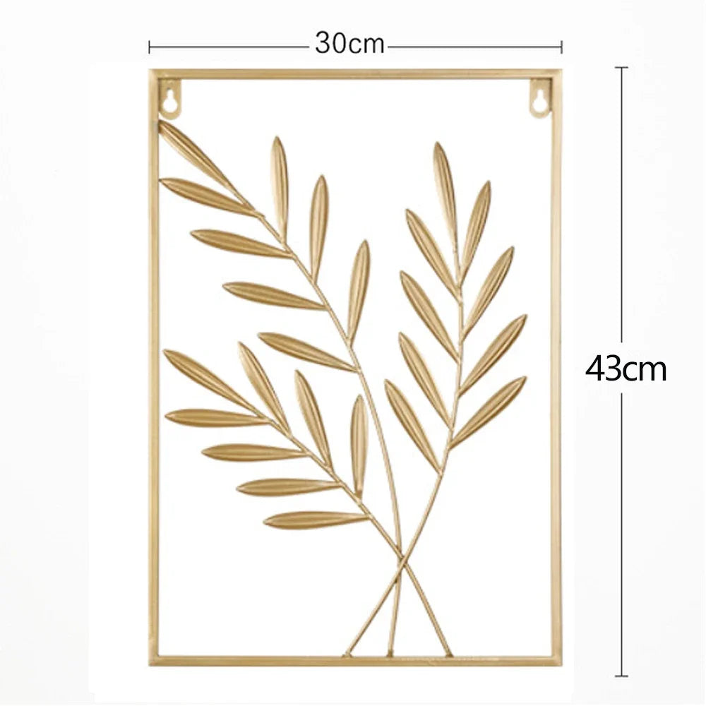 Ginkgo blad Design -Wanddecoratie