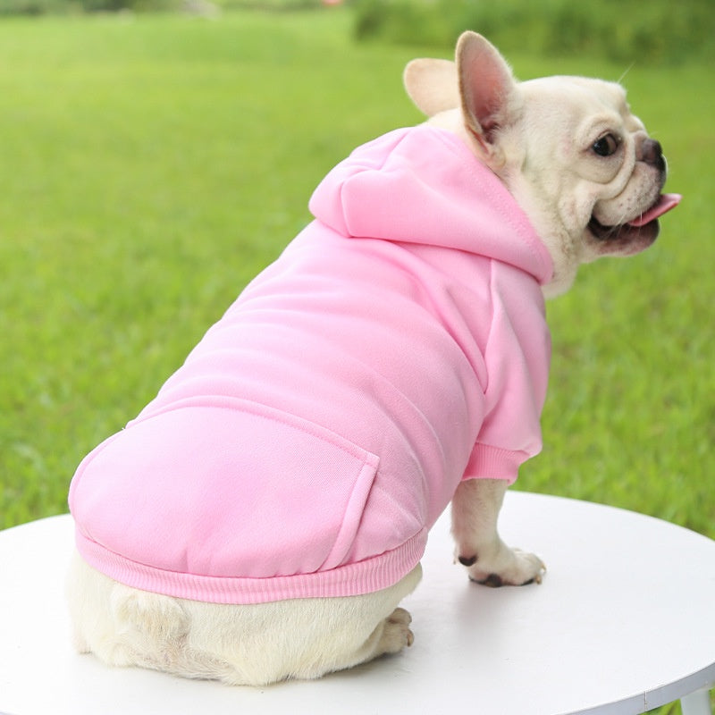 Honden winter hoodie  - Ideaal voor kleine en middelgrote honden