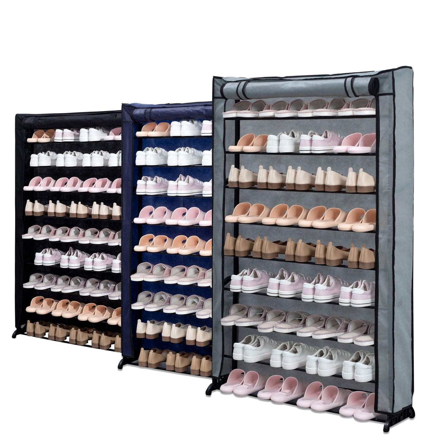 Herzberg HG-8077: Schoenenrekorganizer met 9 niveaus