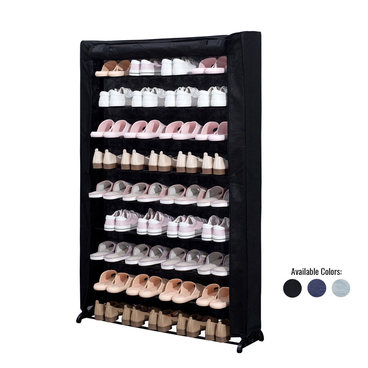 Herzberg HG-8077: Schoenenrekorganizer met 9 niveaus