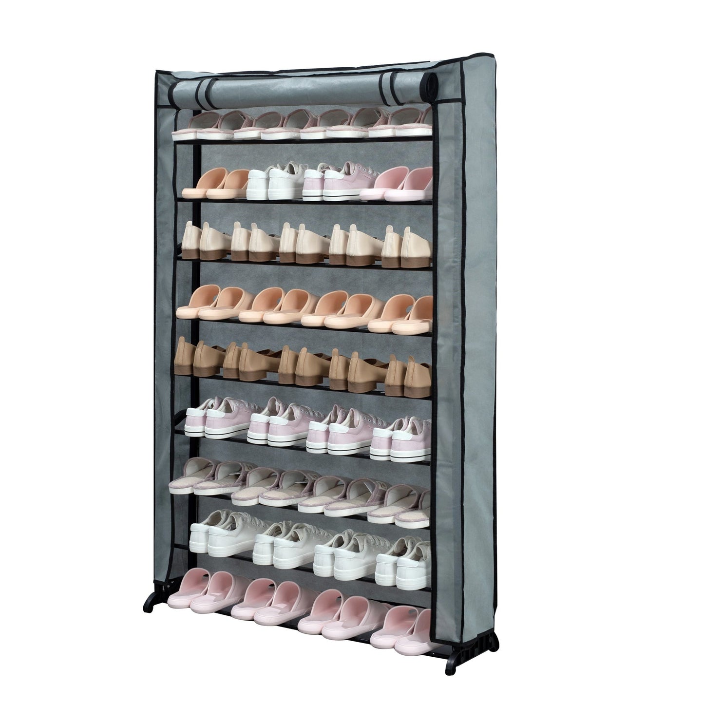 Herzberg HG-8077: Schoenenrekorganizer met 9 niveaus