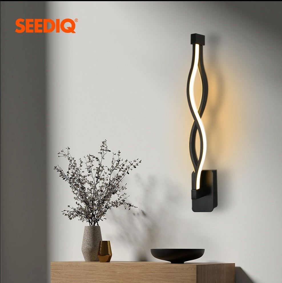 Moderne LED-wandlamp