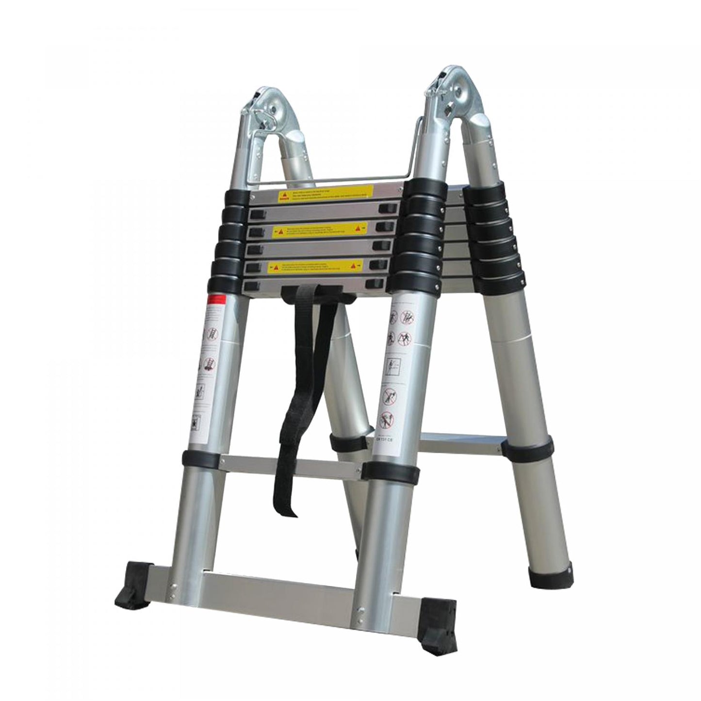 Herzberg HG-5440: Inschuifbare aluminium telescopische ladder - 4,4M