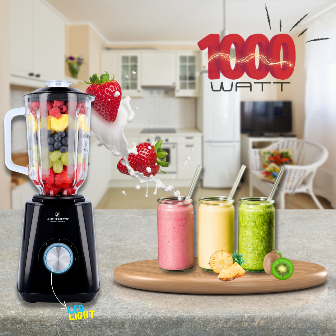 Just Perfecto - JL-03: 1000W Blender & Smoothie Maker - 1.5L